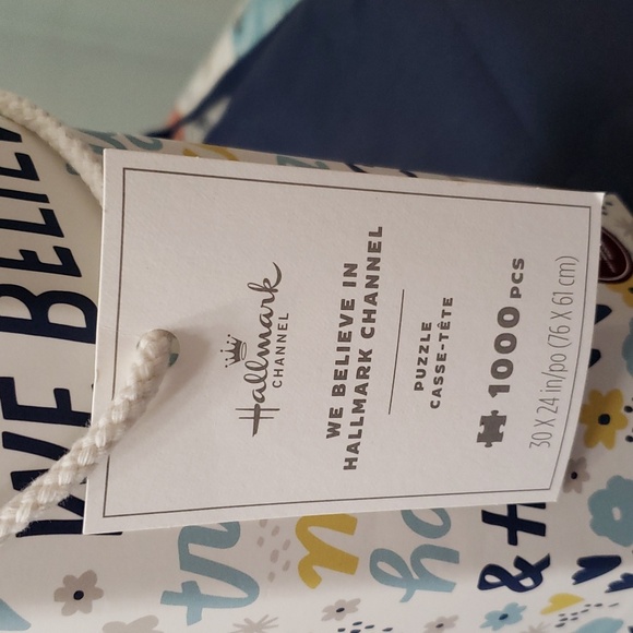 Hallmark new puzzle,  1000 pieces We Believe in.... - Picture 2 of 10